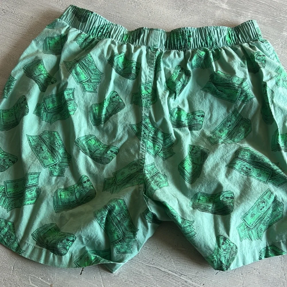 Men's American Eagle Elastic Waist Plaid Cotton Boxer Shorts Medium size‎ 32-34